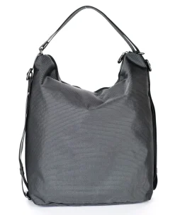 Mandarina Duck Borsa a spalla zaino MD20 MT09 Grigio<Donna Borse A Tracolla