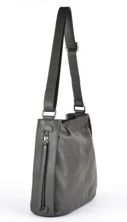 Pronto Moda Borsa a tracolla 20087 Grigia<Donna Borse A Tracolla