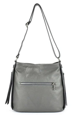 Pronto Moda Borsa a tracolla 20087 Grigia<Donna Borse A Tracolla