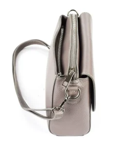 Pronto Moda Borsa a tracolla in pelle 20008 Grigia<Donna Borse A Tracolla