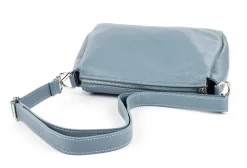 Pronto Moda Borsa a tracolla in pelle 20103 Azzurra<Donna Borse A Tracolla