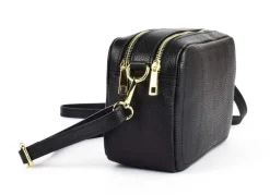 Pronto Moda Borsa a tracolla in pelle 20104 Nera<Donna Borse A Tracolla