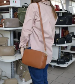 Pronto Moda Borsa a tracolla in pelle 20104 Nera<Donna Borse A Tracolla