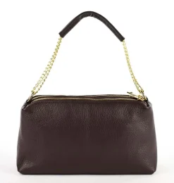 Pronto Moda Borsa a tracolla in pelle 20169 Moro<Donna Borse A Tracolla