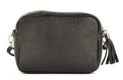 Pronto Moda Borsa a tracolla in pelle BP06 Nera<Donna Borse A Tracolla