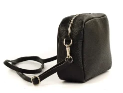 Pronto Moda Borsa a tracolla in pelle BP06 Nera<Donna Borse A Tracolla