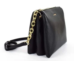 Maria Celine Borsa a tracolla Holly 06 Nera<Donna Borse A Tracolla