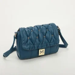 Mimì-Muà Borsa a tracolla trapuntata con strass<Donna Borse A Tracolla