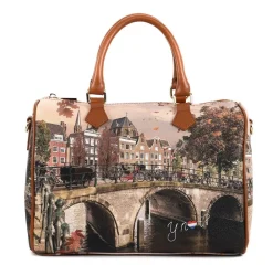 Ynot Borsa bauletto ? 318 Autumn River<Donna Borse A Mano