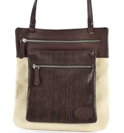 Emporio Cattani Borsa donna Vera Righe Moro<Donna Borse A Tracolla