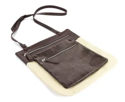 Emporio Cattani Borsa donna Vera Righe Moro<Donna Borse A Tracolla