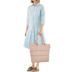Reisenthel Borsa donna Shopper e1 Twist Coffee<Donna Borse A Mano