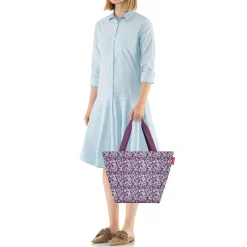 Reisenthel Borsa donna shopper M Viola Mauve<Donna Borse A Tracolla