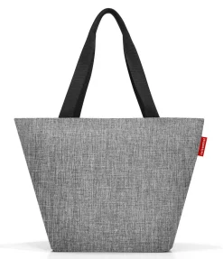 Reisenthel Borsa donna shopper M Twist Silver<Donna Borse A Tracolla