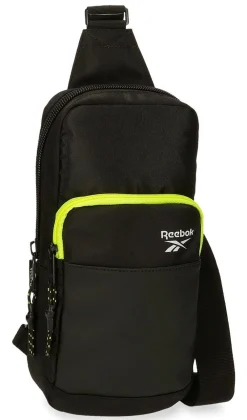 Reebok Borsa monospalla Hamilton 88259 Nera<Uomo Borse Uomo Tessuto