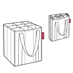 Reisenthel Borsa porta bottiglie Bottlebag Signature Navy< Accessori Viaggio