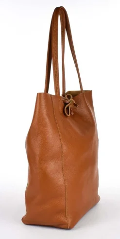 Pronto Moda Borsa shopper in pelle 20056<Donna Borse A Tracolla