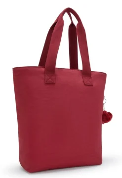 Kipling Borsa shopper Hanifa Funky Red<Donna Borse A Tracolla