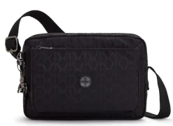 Kipling Borsa tracolla Abanu M Signature Blk Q<Donna Borse A Tracolla