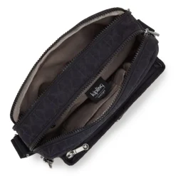 Kipling Borsa tracolla Abanu M Signature Blk Q<Donna Borse A Tracolla