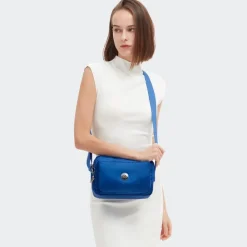 Kipling Borsa tracolla Abanu M Satin Blue<Donna Borse A Tracolla