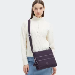 Kipling Borsa tracolla Alvar Ultimate Plum<Donna Borse A Tracolla
