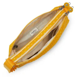 Kipling Borsa tracolla Alvar Soft Dot Yellow<Donna Borse A Tracolla