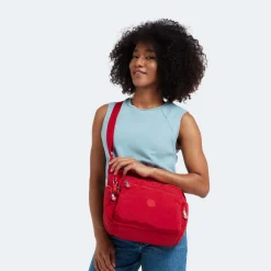 Kipling Borsa tracolla Gabbie Red Rouge<Donna Borse A Tracolla