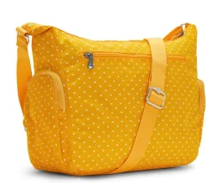 Kipling Borsa tracolla Gabbie Soft Dot Yellow<Donna Borse A Tracolla