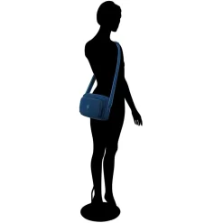 Roncato Borsa tracolla Rolling 5226 Nera<Donna Borse A Tracolla