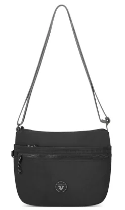 Roncato Borsa tracolla Rolling 5229 Nera<Donna Borse A Tracolla