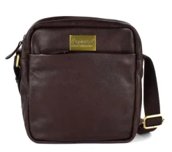 Avirex Borsa tracolla uomo in pelle Mayday MDY06<Uomo Borse Uomo Pelle