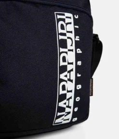 Napapijri Borsa uomo Happy Cross 3 Blu Marine<Uomo Borse Uomo Tessuto