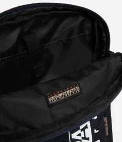 Napapijri Borsa uomo Happy Cross 3 Blu Marine<Uomo Borse Uomo Tessuto