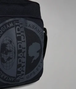 Napapijri Borsa uomo Happy Cross 4 Blu Marine<Uomo Borse Uomo Tessuto