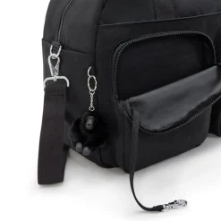 Kipling Borsone medio Defea XL Black Noir< Borsoni