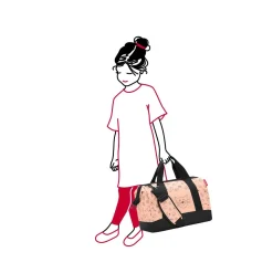 Reisenthel Borsone allrounder M Kids Cats and Dogs Rose< Borsoni