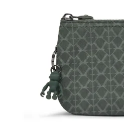 Kipling Bustina Creativity L Sign Green Emb<Donna Portafogli Donna