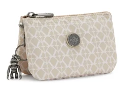 Kipling Bustina Creativity S Signature Beige<Donna Portafogli Donna