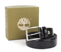 Timberland Cintura in pelle A1DF9 Nera< Cinture