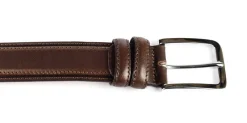 SIMPLYUP Cintura uomo in pelle 8005 Testa Moro< Cinture
