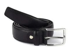 SIMPLYUP Cintura uomo in pelle 9005 Nera< Cinture