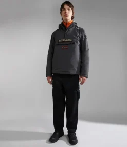 Napapijri Giacca Anorak Rainforest Winter Grigio Scuro< Giacche