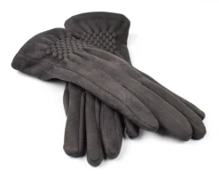 Pronto Moda Guanti donna 002 Grigio< Guanti