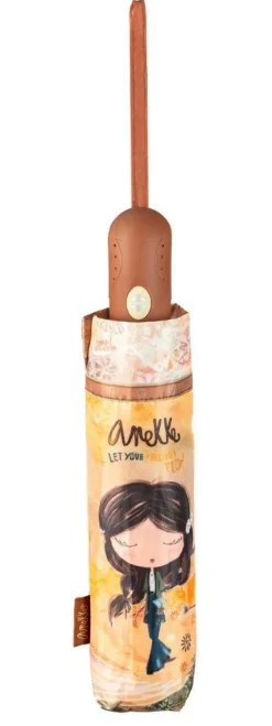 Anekke Ombrello pieghevole automatico apri/chiudi Peace & Love 38483-102< Ombrelli Pieghevoli