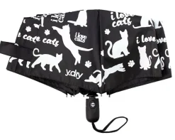 Ydry Ombrello pieghevole automaticoY-dry I Love Cats< Ombrelli Pieghevoli
