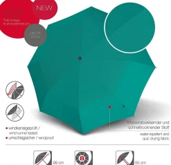 Knirps Ombrello pieghevole manuale A.050< Ombrelli Pieghevoli