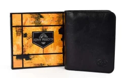 Tony Perotti Porta tessere in cuoio 2612 Nero< Portadocumenti