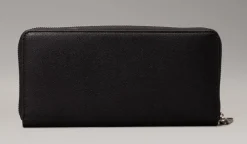 Calvin Klein Portafoglio donna con zip Nero<Donna Portafogli Donna