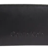 Calvin Klein Portafoglio donna con zip Nero<Donna Portafogli Donna